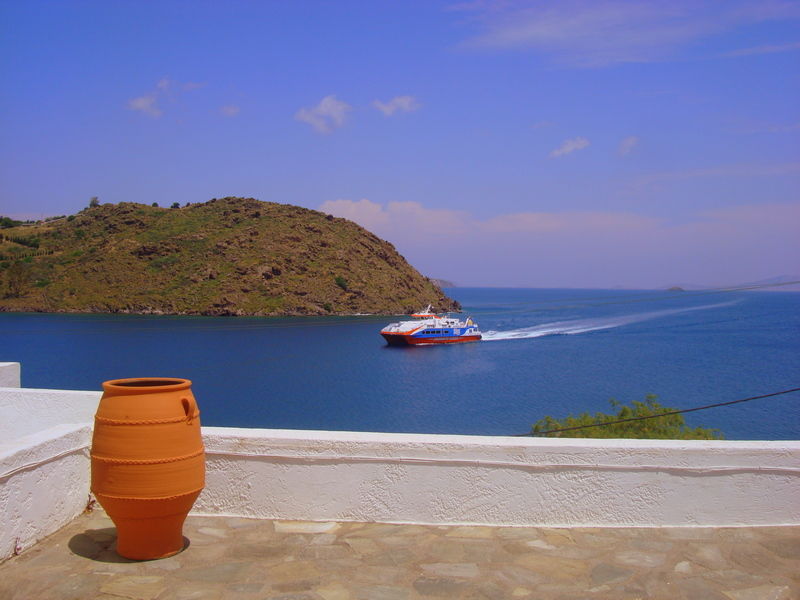 Blue Bay Hotel Skala  Bagian luar foto