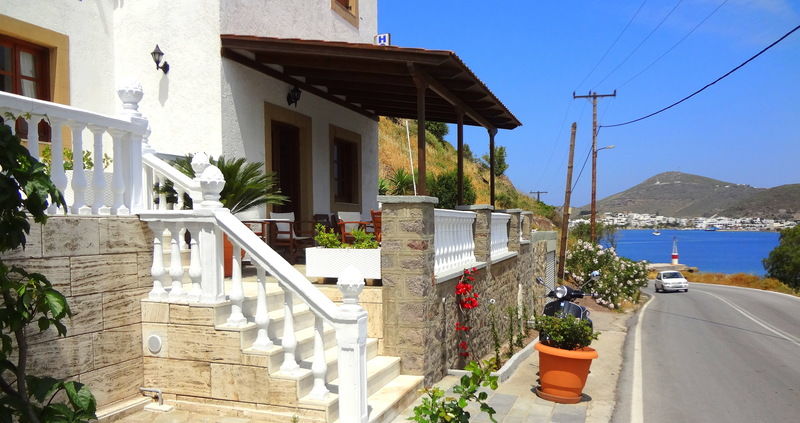 Blue Bay Hotel Skala  Bagian luar foto