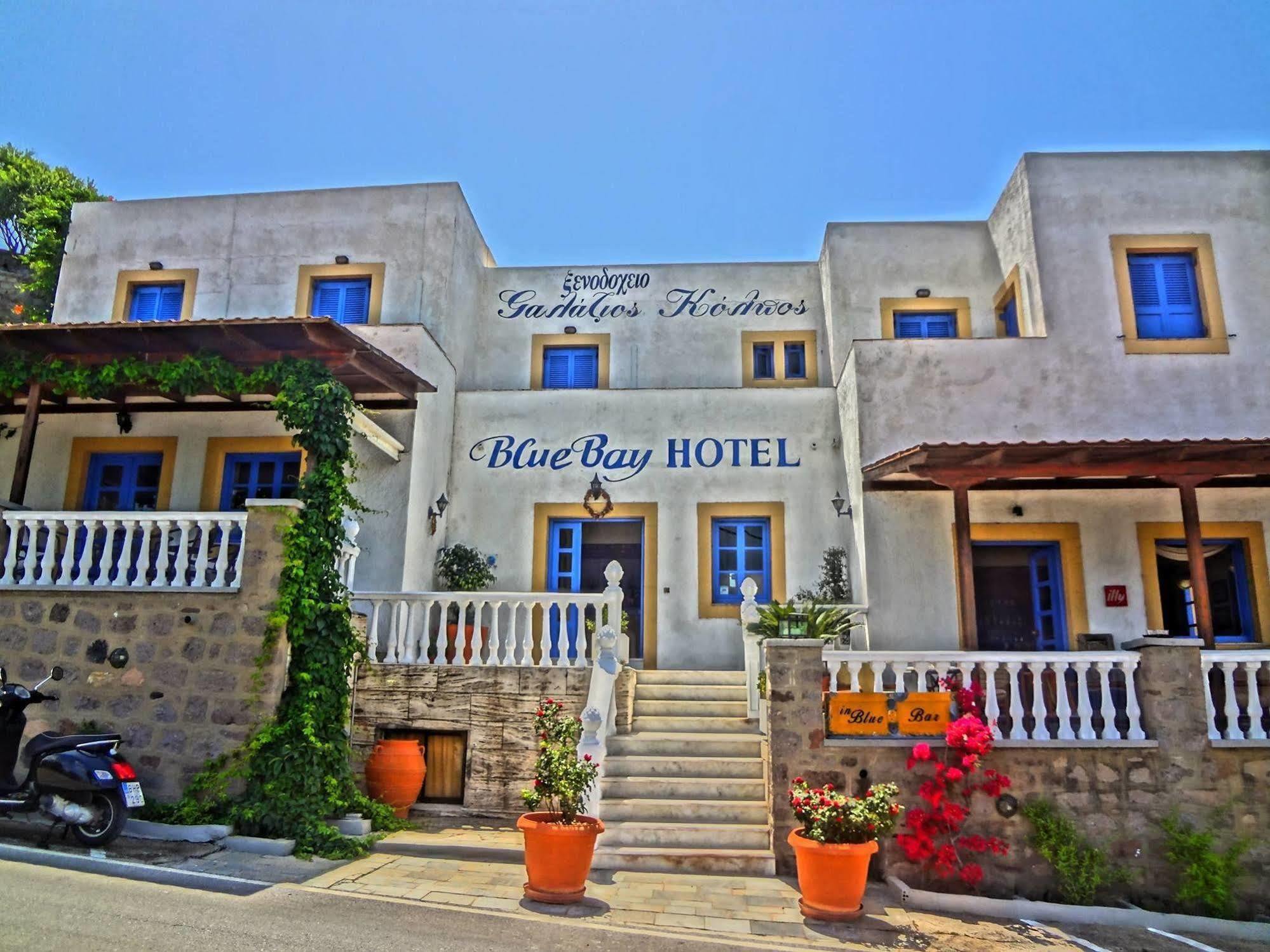 Blue Bay Hotel Skala  Bagian luar foto