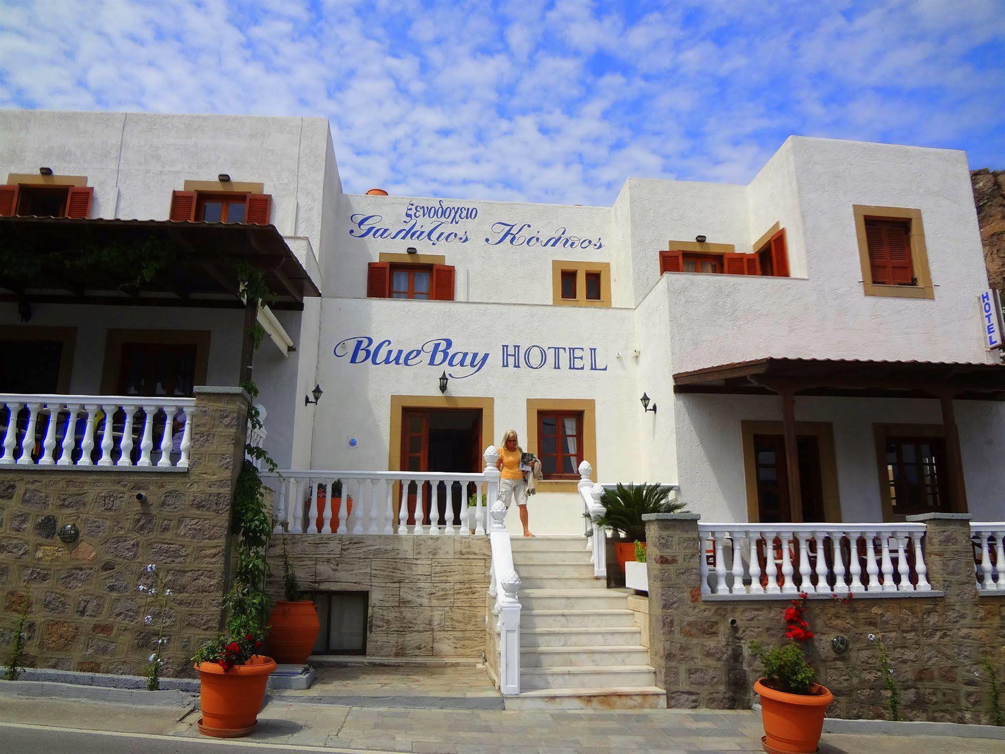 Blue Bay Hotel Skala  Bagian luar foto